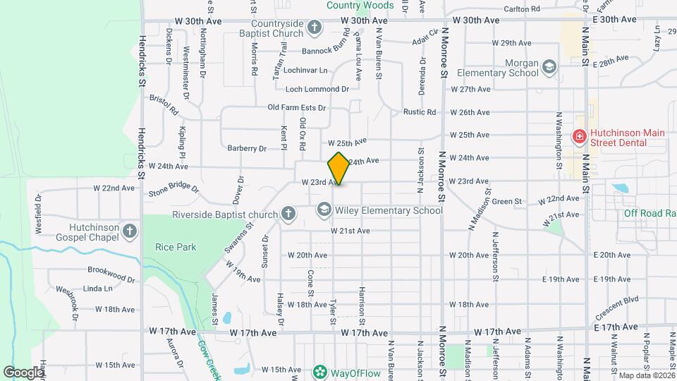 2206 Tyler St Map and Location Details