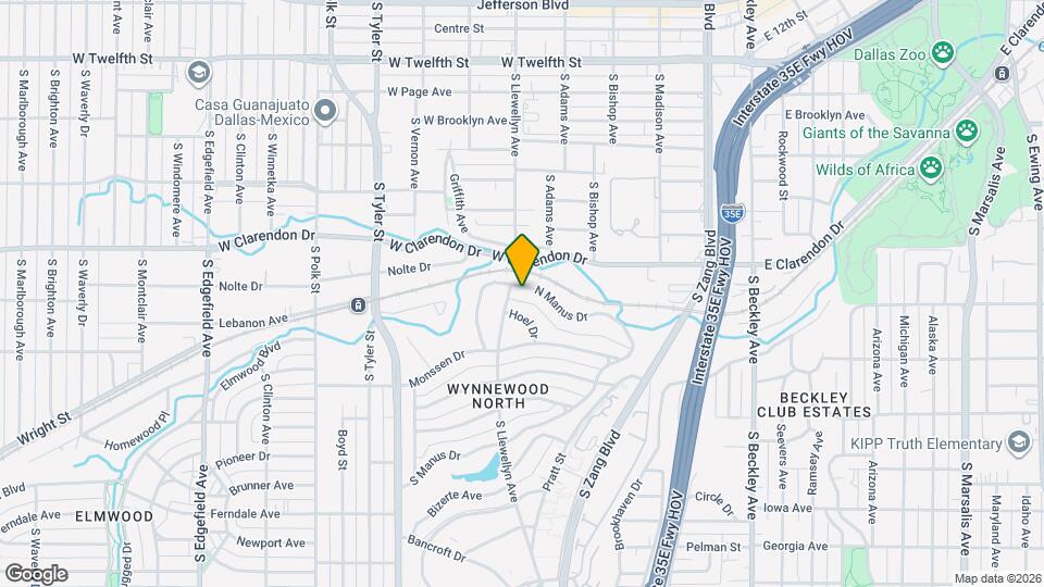 524 N Manus Dr Map and Location Details