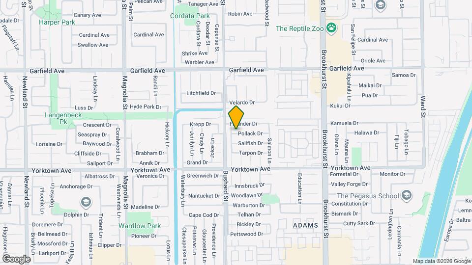9545 Pollack Dr Map and Location Details