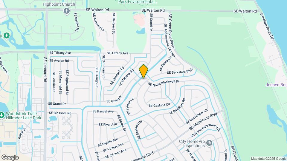 1682 SE Berkshire Blvd Map and Location Details