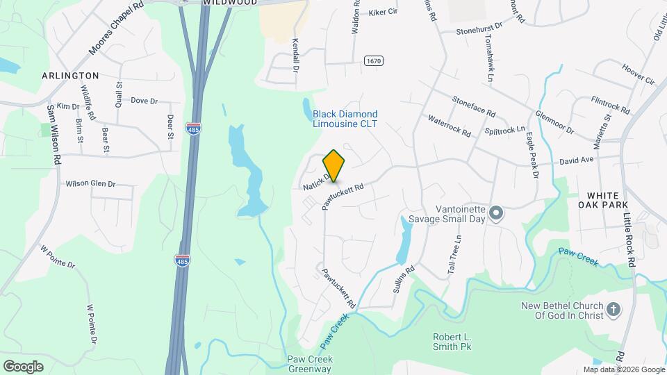 6311 Pennacook Dr Map and Location Details