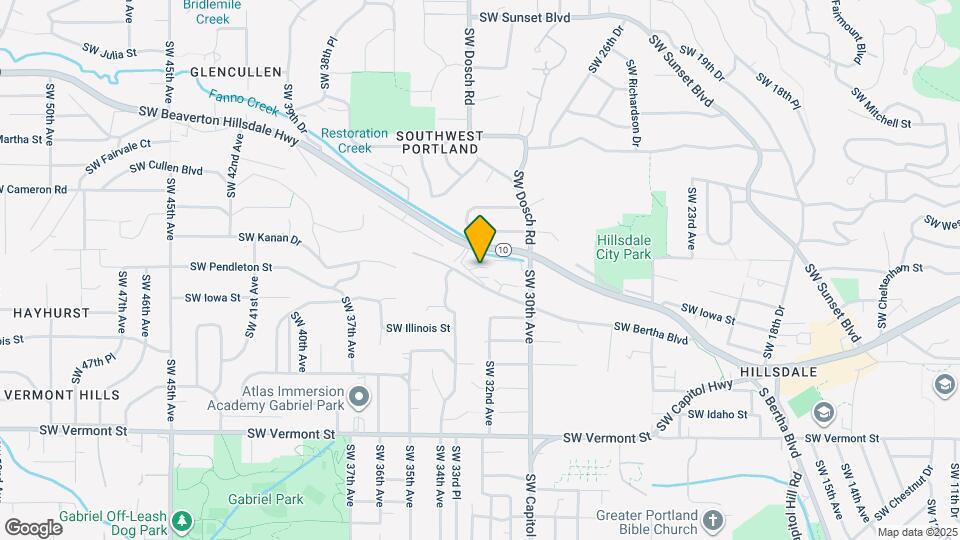 Vantage at Hillsdale Map and Location Details