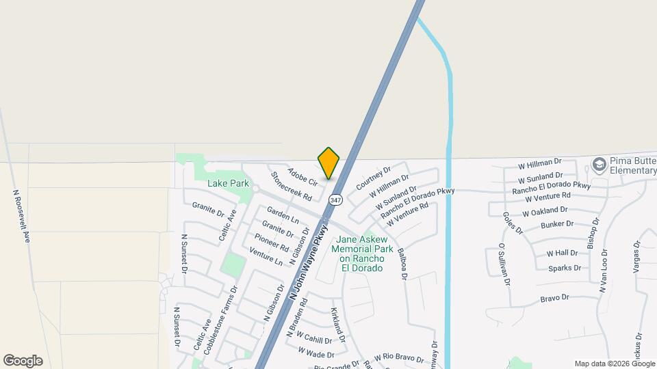 22641 N Gibson Dr Map and Location Details