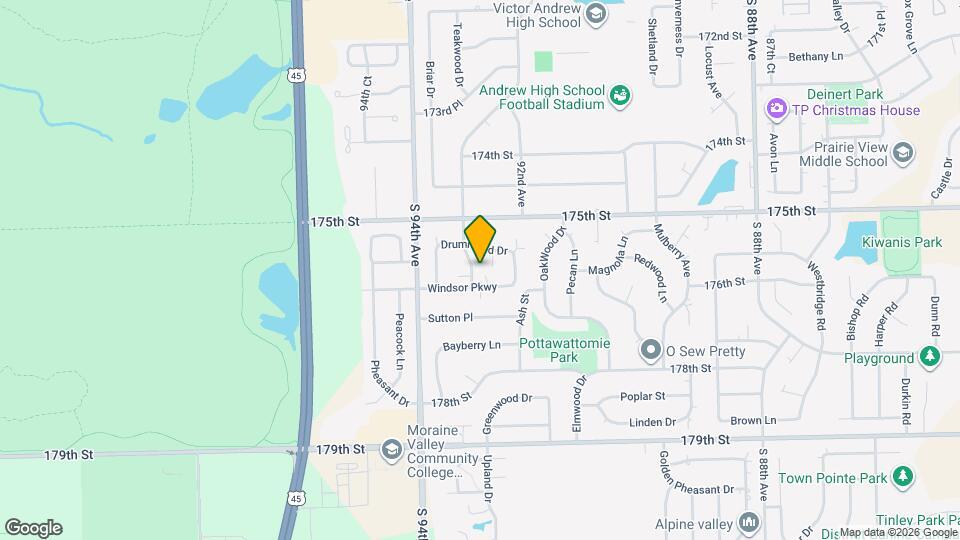 9264 Windsor Pky Map and Location Details