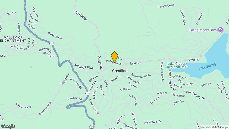 23689 Manzanita Dr Map and Location Details