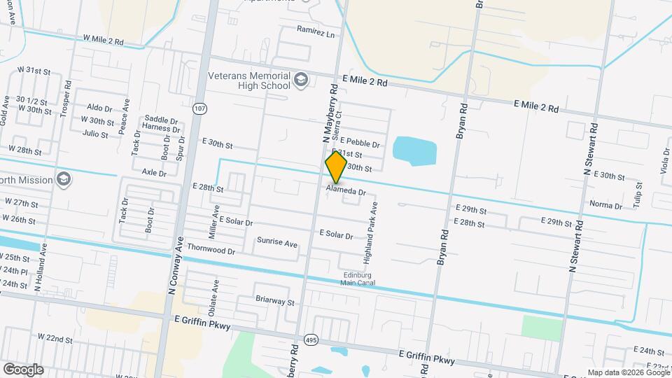 5 Alameda Dr Mapa y Detalles de la Ubicación