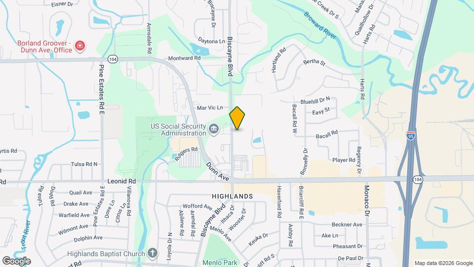 10875 Biscayne Blvd Map and Location Details