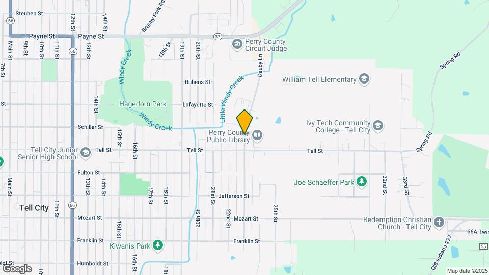1027 23rd St Map and Location Details