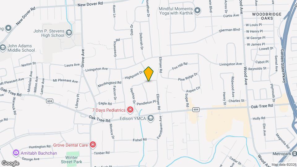 34 Ventnor Dr Map and Location Details