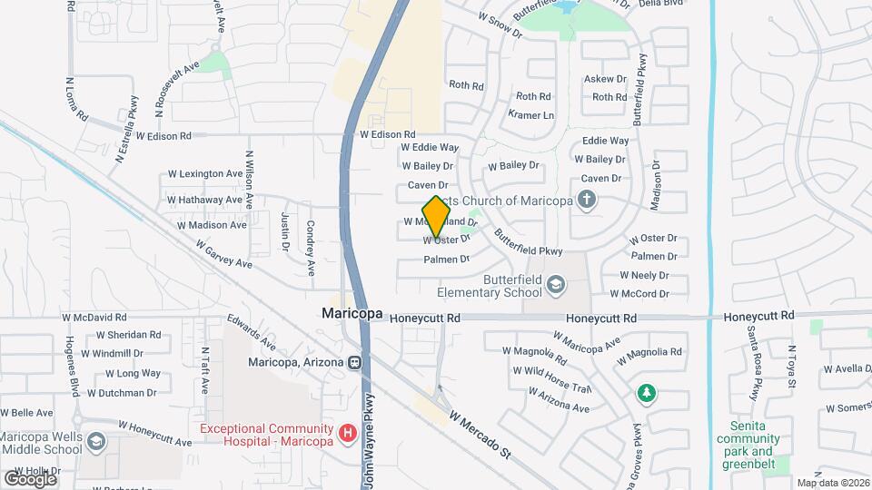 44299 W Oster Dr Map and Location Details