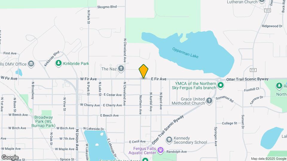 1240 Northern Ave Map and Location Details