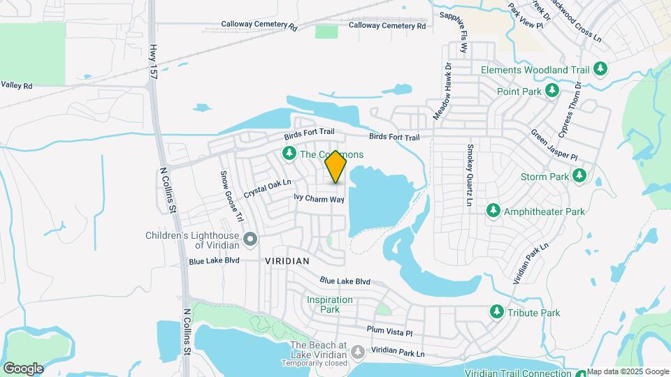 1126 Amber Rose Way Map and Location Details