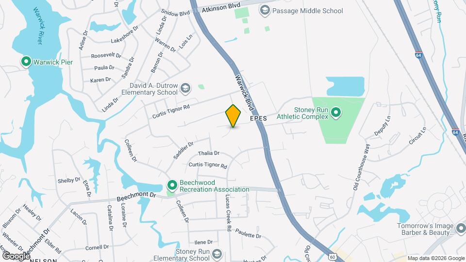 914 Sparrow Ct Map and Location Details