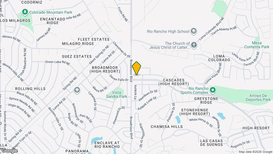 3076 Cascades Trail SE Mapa y Detalles de la Ubicación