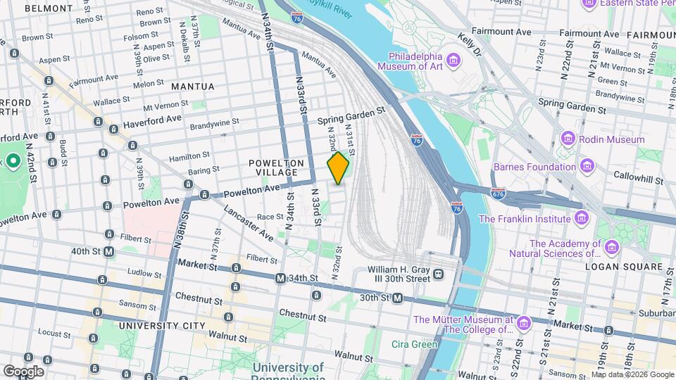 3209 Winter St Map and Location Details
