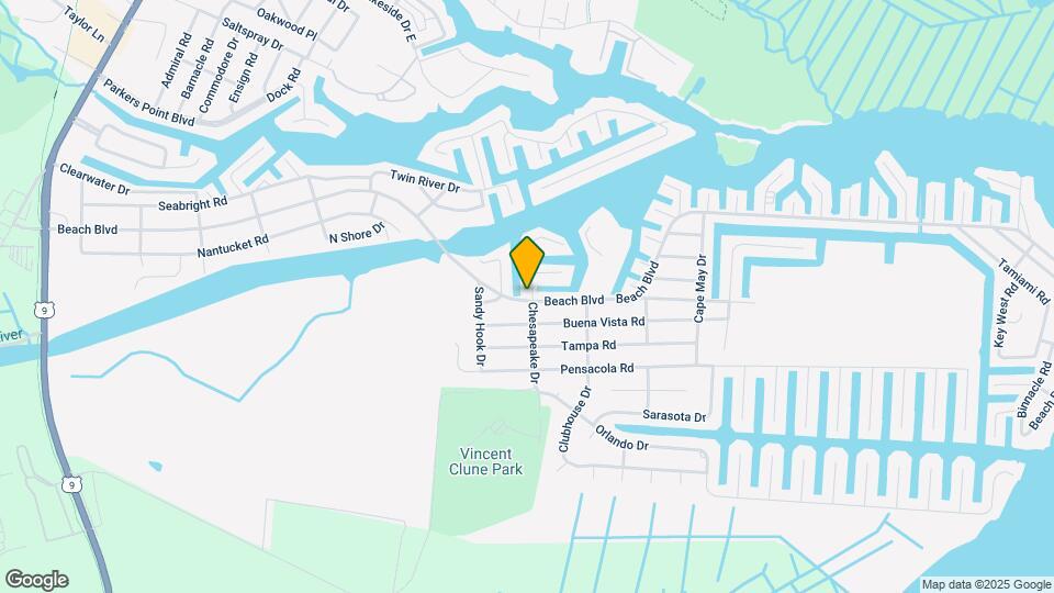 701 Chesapeake Dr Mapa y Detalles de la Ubicación
