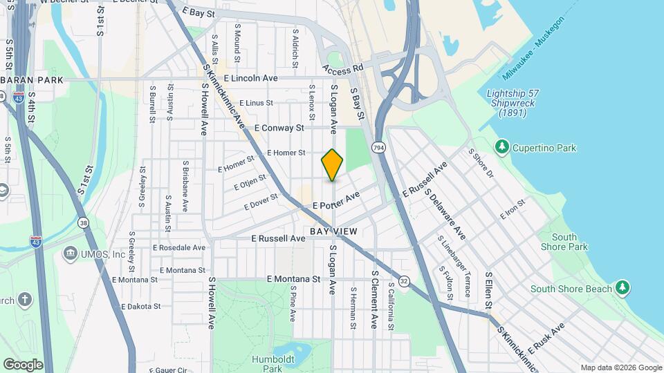 2553-2565 S Logan Ave Mapa y Detalles de la Ubicación