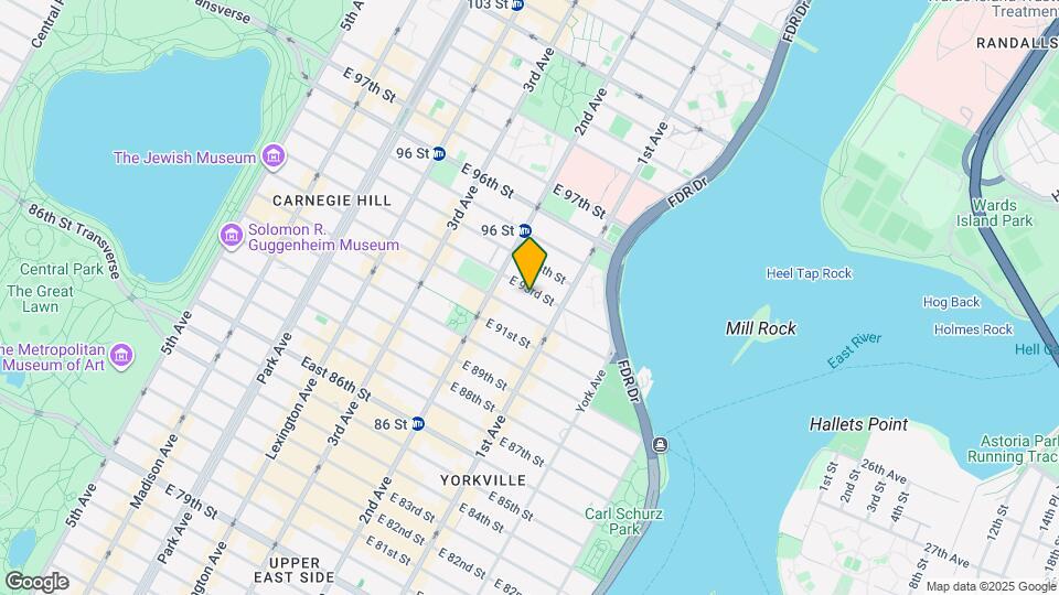 322 E 93rd St-Unit -2A Map and Location Details