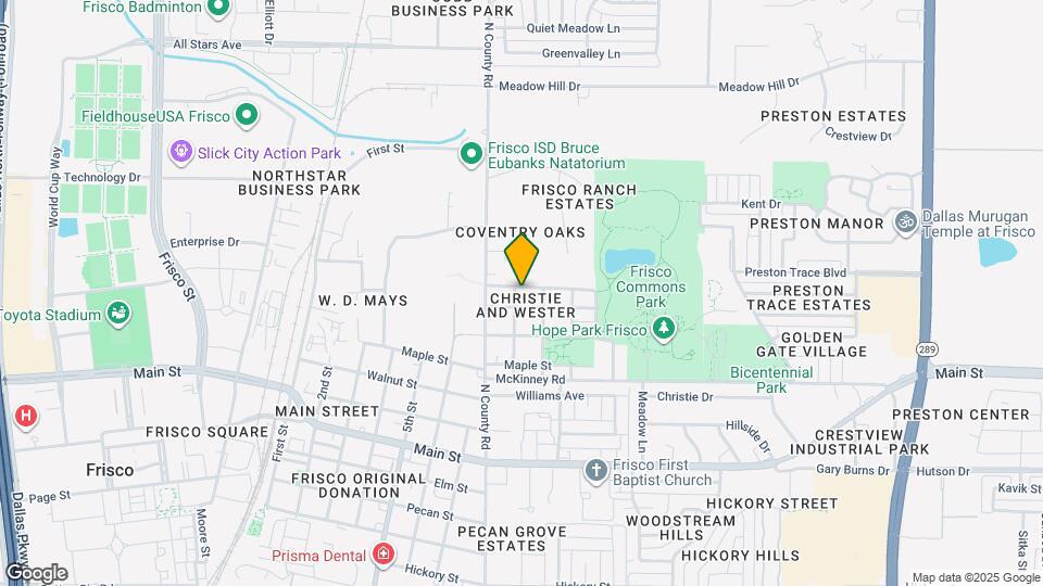 9580 Magnolia Rd Map and Location Details