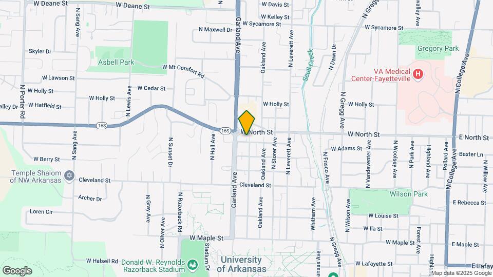 1065 N Lindell Ave Map and Location Details