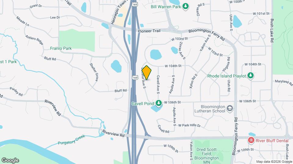 10507 Decatur Cir Map and Location Details