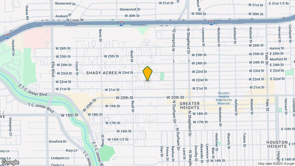 938 W 22nd St Map and Location Details