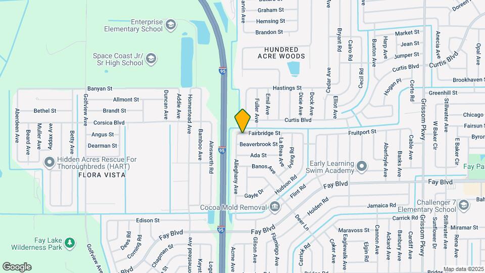 5755 Fairbridge St Map and Location Details