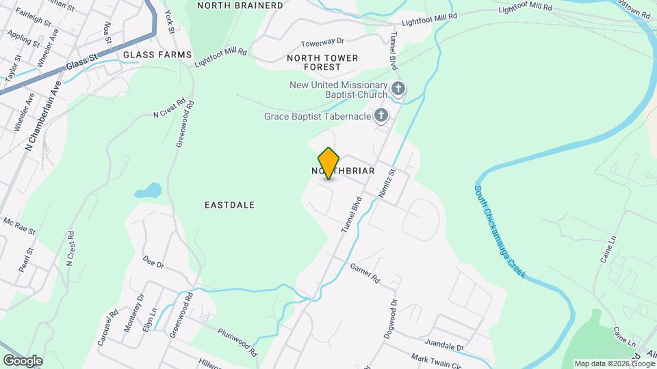 2314 Green Forest Ln Map and Location Details