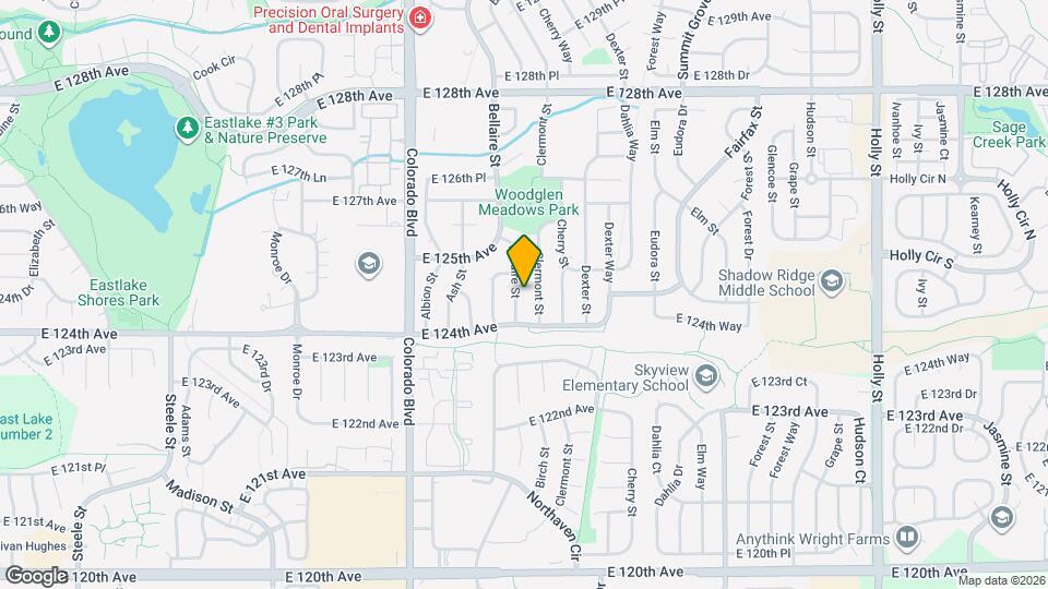 12448 Bellaire St Map and Location Details