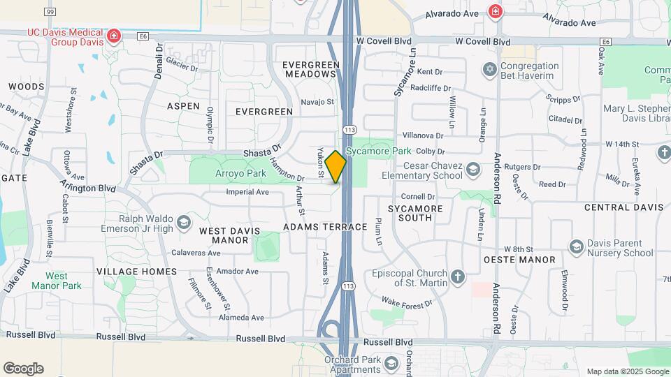 1648 Colusa Ave Mapa y Detalles de la Ubicación