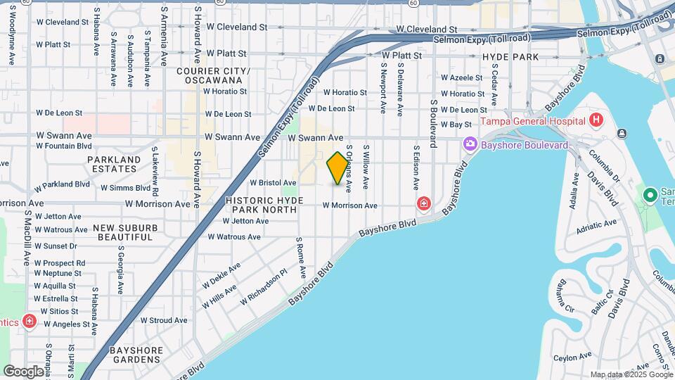 818 S Oregon Ave Mapa y Detalles de la Ubicación