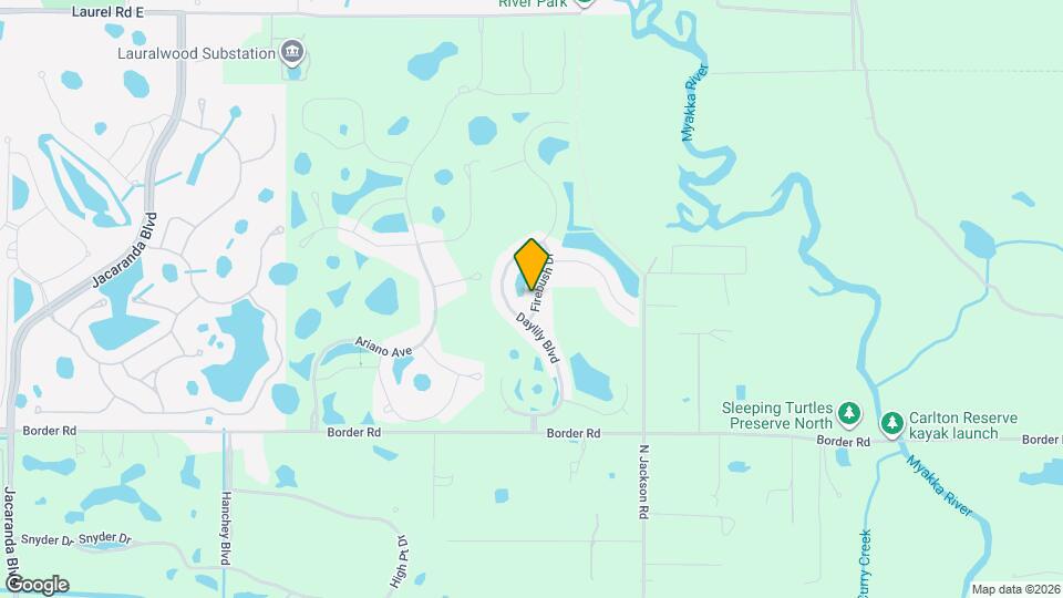 497 Firebush Dr Mapa y Detalles de la Ubicación