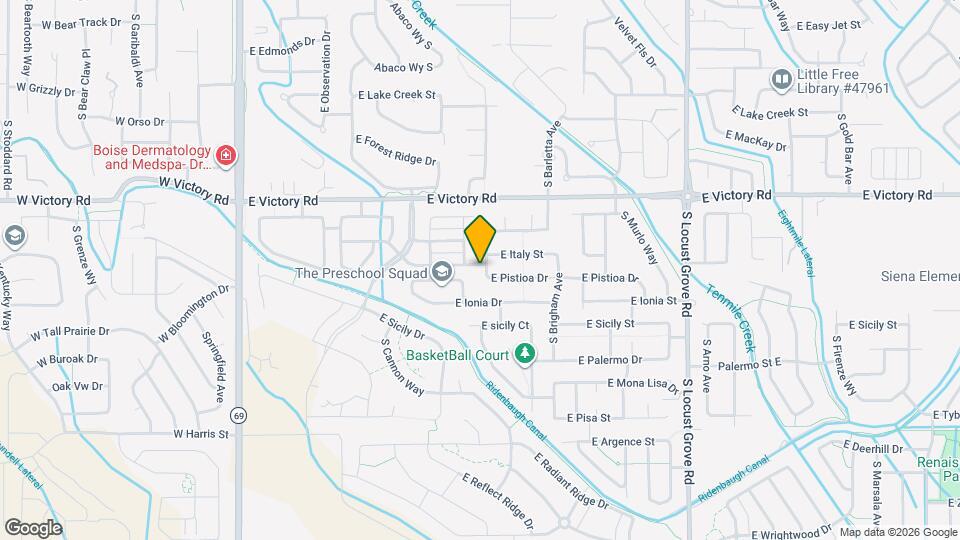 3467 S Barletta Ave Map and Location Details