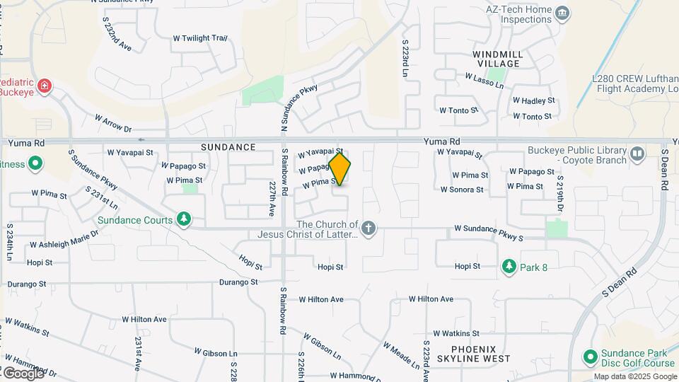 22536 W Cocopah St Map and Location Details