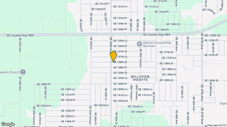 3636 SE 138th St Map and Location Details
