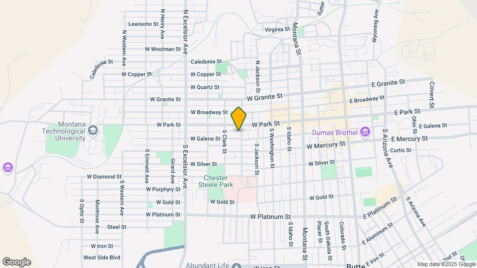 605 W Galena St Mapa y Detalles de la Ubicación