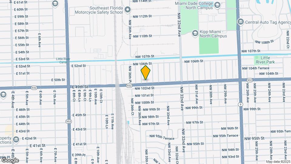 10300 NW 35th Ct Map and Location Details
