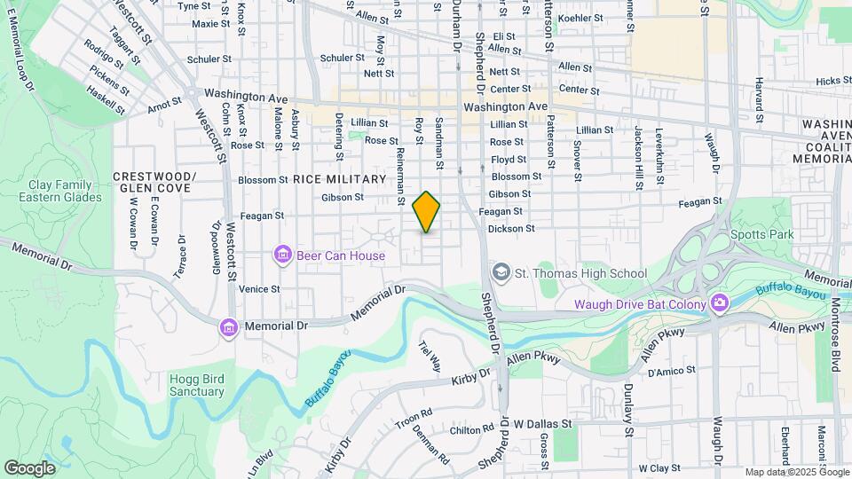 5088 Augusta St Map and Location Details