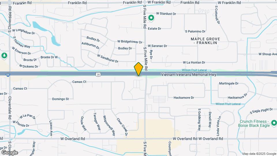 10678 W Camas St Map and Location Details