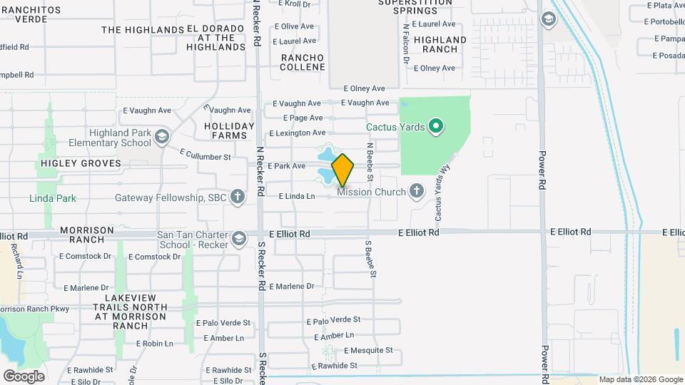 4230 E Linda Ln Map and Location Details