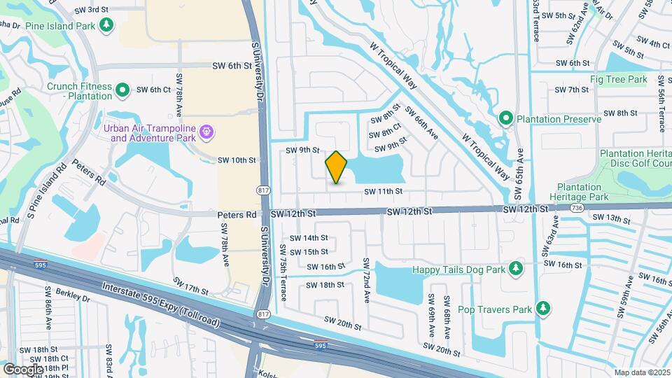 7321 SW 11th St Mapa y Detalles de la Ubicación