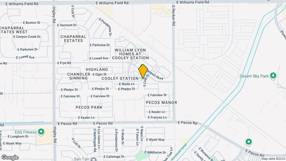2930 S Cole Dr Map and Location Details