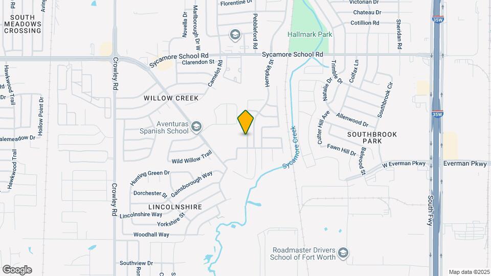 8404 Autumn Creek Trail Map and Location Details