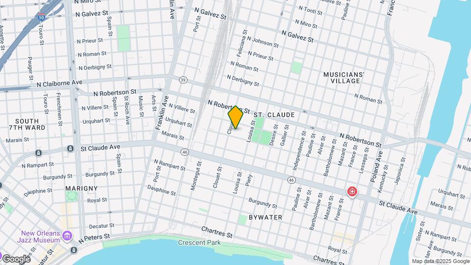 3123 Urquhart St Mapa y Detalles de la Ubicación