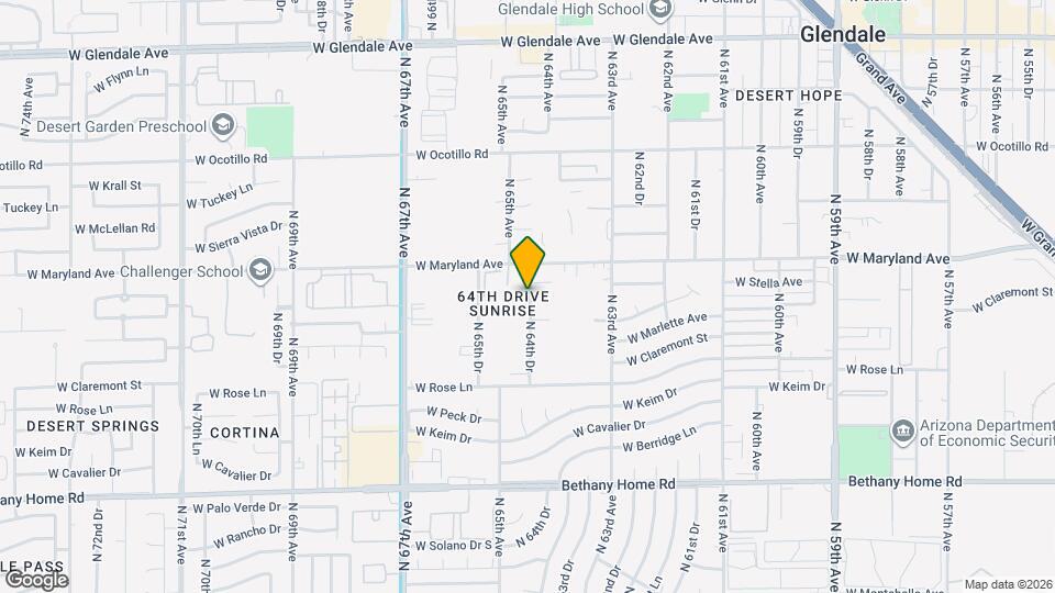 Glen Park Apartments Map and Location Details