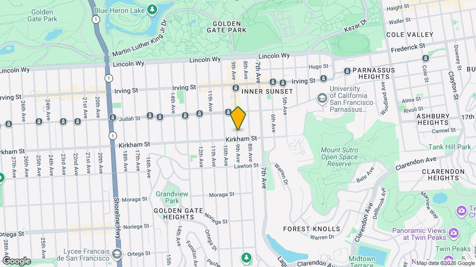 1488 9th Ave Map and Location Details