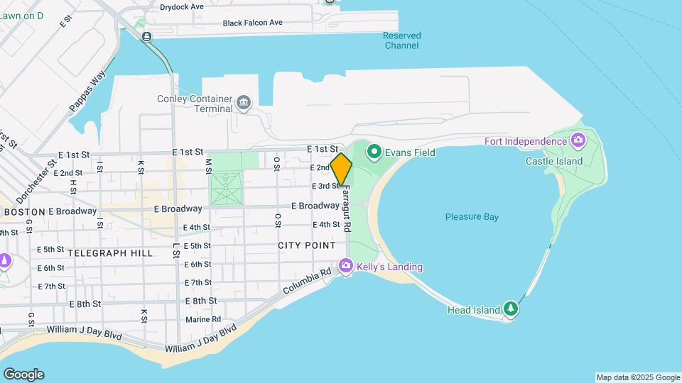 53 Farragut Rd, Unit Apartment 2 Map and Location Details