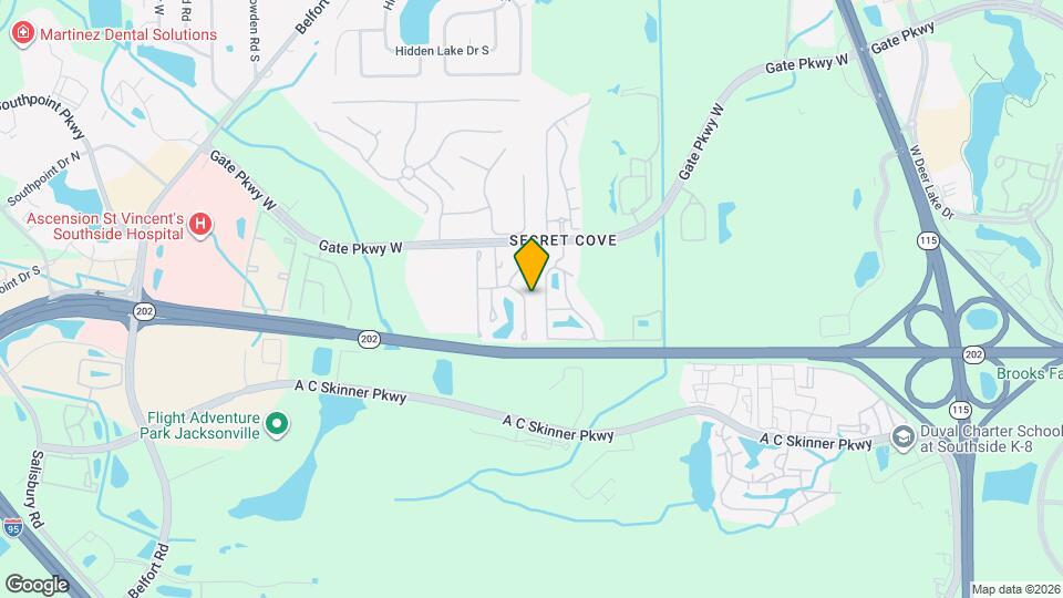 4199 Highwood Dr Map and Location Details