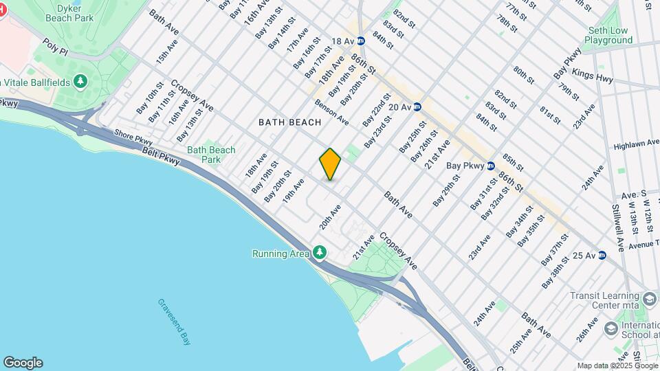 216 Bay 23rd St Map and Location Details