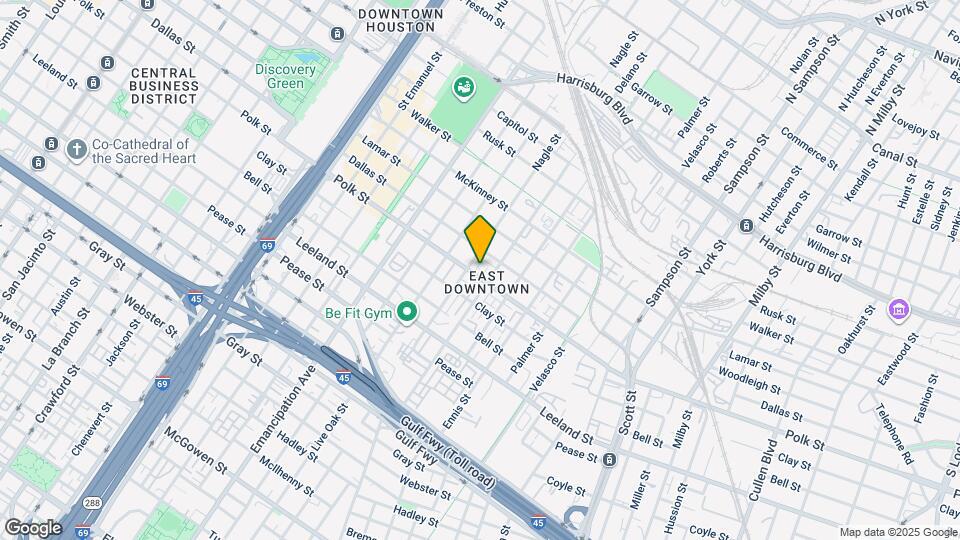 2711 Polk St Map and Location Details